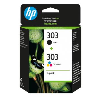 0000096018 HP 303 INK CARTRIDGE COMBO 2-PAC