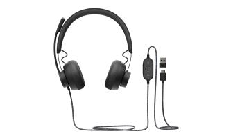Accessories - Headphones and Speakers 0000104879 LOGITECH ZONE WIRED TEAMS - GRAPHITE - USB