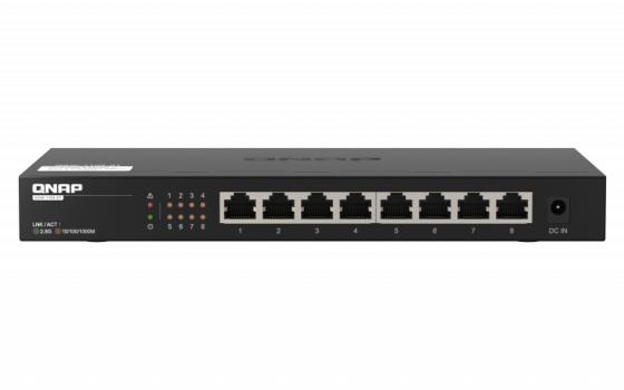 0000100958 QSW-1108-8T 8 PORTS 2.5GBPS W RJ45 UNMANAGED SWITCH