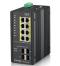 0000104953 SWITCH 12 PORTE MANAGED, 8 PORTE GBIT POE + 4 SFP