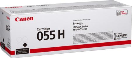 Consumabili - Toner 0000108351 CARTRIDGE 055 H BK LBP CART 055BK HIGH YEILD