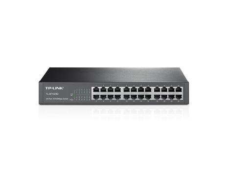 0000114965 SWITCH 24P LAN 10/100M TP-LINK TL-SF1024D -GARANZIA 3 ANNI-