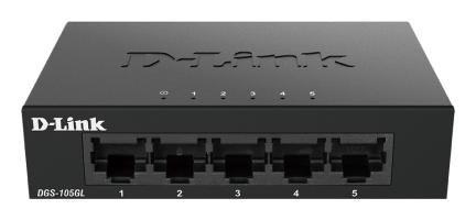 Networking - Switch 0000116153 D-LINK SWITCH 5 PORTE GIGABIT UNMANAGED ETHERNET METAL HOUSING