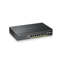 Networking - Switch 0000117215 SWITCH 10 LAN GIGABIT ZYXEL GS2220-10HP-EU0101F 8P GIGABIT POE+2P DUAL PERSONALITY GIGA - SUPP. IPV6 RACK -
