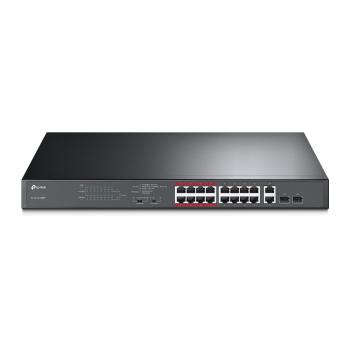 0000115137 16-PORT 10/100MBPS + 2-PORT GIGABIT POE SWITCH