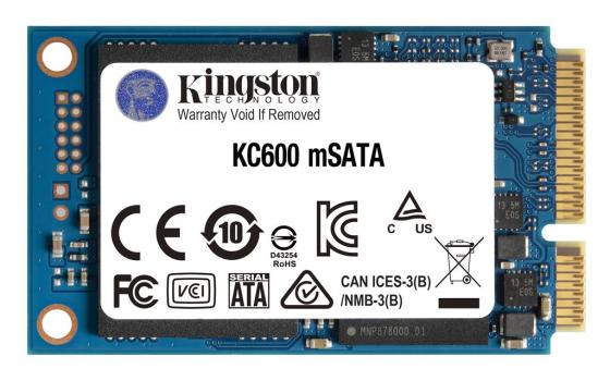 0000116294 512GB KC600MS SATA3 MSATA SSD ONLY DRIVE