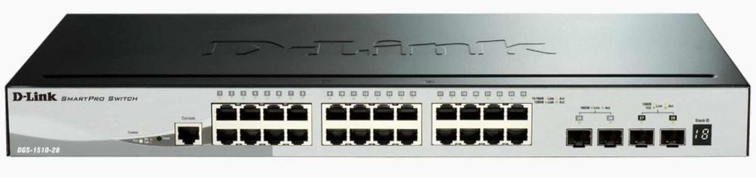 0000117059 28-PORT GIGABIT STACKABLE SMART MANAGED SWITCH