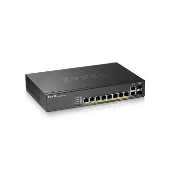 0000117215 SWITCH 10 LAN GIGABIT ZYXEL GS2220-10HP-EU0101F 8P GIGABIT POE+2P DUAL PERSONALITY GIGA - SUPP. IPV6 RACK -