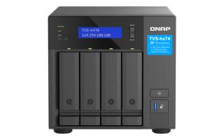 Storage - NAS TOWER 0000122055 TVS-H474-PT-8G 4BAY 8GB DDR4 2X2.5GBE (2.5G/1G/100M/10M)