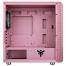 0000121236 Case LIFLIG P41 - Gaming Mini Tower, mATX, 12cm ARGB fan, 2xUSB3, Side Panel Temp Glass, Pink Edition