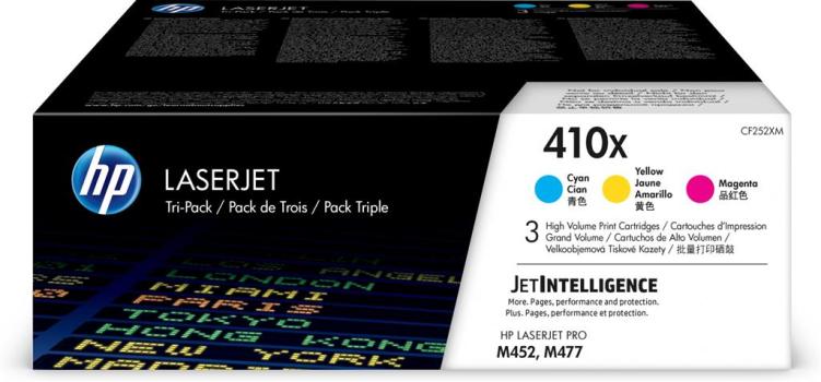 0000127381 HP 410X 3pack HY CMY Toner