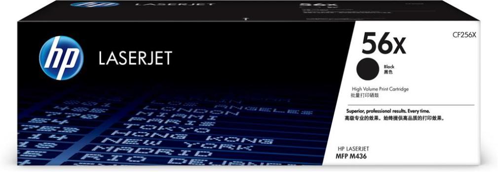 0000127384 HP 56X Black LaserJet Toner