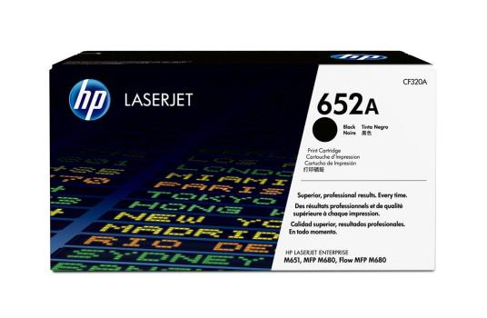 0000127393 HP 652A Black Original Toner