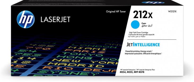 0000127562 HP W2121X TONER CYN CARTRIDGE