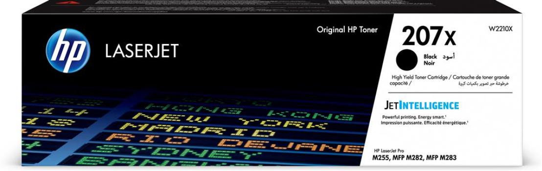 0000127566 HP 207X Black LaserJet Toner