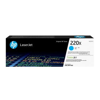0000128744 HP 220X TONER ORIGINALE CIANO ALTA