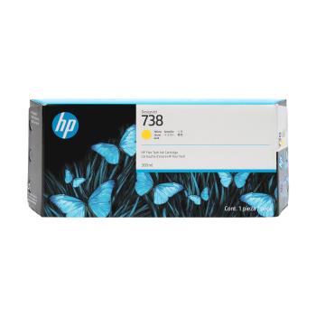 0000131576 HP INK/HP 738 300-ML YLW DESIGNJET INK