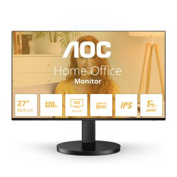 0000134110 AOC MONITOR 27 LED IPS FHD 16:9 100hz, MULTIMEDIALE