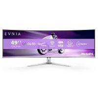 Monitor - Monitor da 22 a 23,9 pollici 0000140326 PHILIPS MONITOR CURVO 49 OLED DUAL QHD 32:9 0,03MS, USB-C DOCK, REG ALTEZZA, DP/HDMI, MULTIMEDIALE