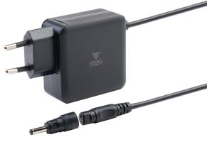 Componenti - Alimentatori 0000140555 Alimentatore Universale per Notebook - 65W, Tecnologia GaN, Super Slim, 8 connettori