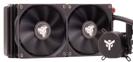 Componenti - Processori 0000144084 ITEK DISSIPATORE A LIQUIDO ICECORE 240 - 240MM SKT UNIVERSALE PWM BLACK FAN