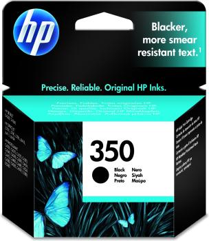 0000014287 HP 350 BLACK INKJET PRINT CARTRIDGE