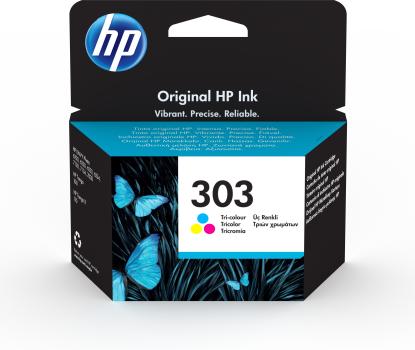 0000014711 HP 303 TRI-COLOR ORIGINAL INK CARTRIDGE
