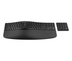 Accessories - Wireless Keyboard and Mouse 0000146345 HP 965 BLK ERGONOMIC WIRELESS KEYBOARD