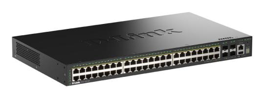 Networking - Switch 0000148237 D-LINK SWITCH 52-PORT GIGABIT STACKABLE POE+ SMART MANAGED SWITCH WITH 4 X 10G SFP+ PORTS