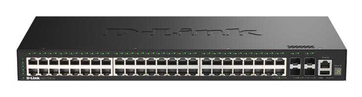 Networking - Switch 0000148238 D-LINK SWITCH 52-PORT GIGABIT STACKABLE SMART MANAGED SWITCH WITH 4 X 10G SFP+ PORTS