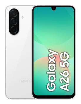 0000145487 SAMSUNG GALAXY A26 5G 256GB 8GB WHITE