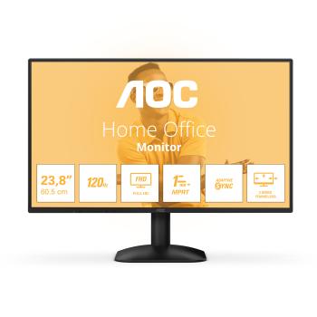0000145587 AOC MONITOR 23,8 LED IPS FHD 16:9 4MS 300 CDM 120Hz, VGA/HDMI