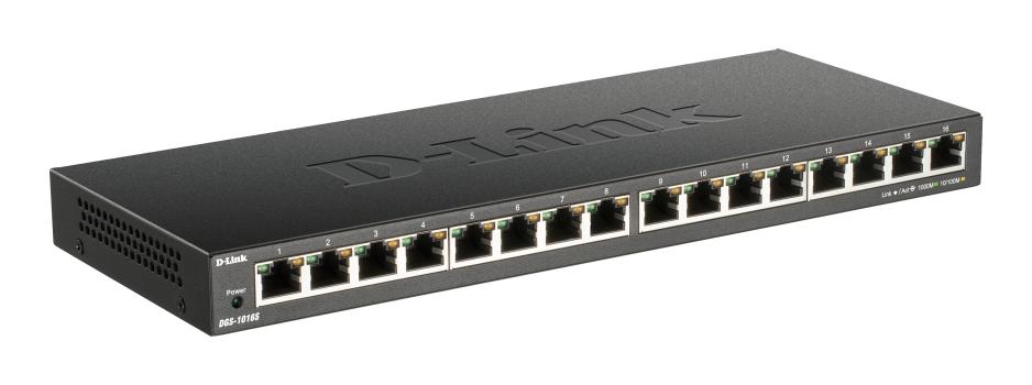 0000148437 D-LINK SWITCH 16 PORTE GIGABIT UNMANAGED