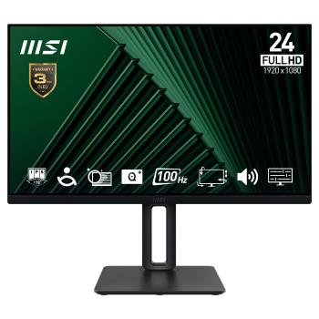0000149259 MSI MONITOR 23.8 LED IPS 16:9 FHD 1MS 100Hz, DP/HDMI, PIVOT, MULTIMEDIALE