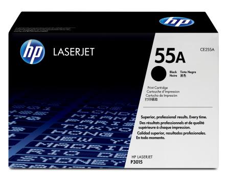 0000149579 HP TONER NERO 55A PER LASERJET P3015, 6000 PAG