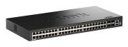 0000148238 D-LINK SWITCH 52-PORT GIGABIT STACKABLE SMART MANAGED SWITCH WITH 4 X 10G SFP+ PORTS