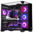 0000148398 ITEK CASE DARK CAVE PANO - GAMING TOWER, ATX, 4X12CM ARGB FAN, 2XUSB3, TYPE-C, TEMP GLASS TOP, SID