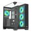 0000148398 ITEK CASE DARK CAVE PANO - GAMING TOWER, ATX, 4X12CM ARGB FAN, 2XUSB3, TYPE-C, TEMP GLASS TOP, SID