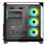 0000148398 ITEK CASE DARK CAVE PANO - GAMING TOWER, ATX, 4X12CM ARGB FAN, 2XUSB3, TYPE-C, TEMP GLASS TOP, SID