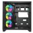 0000148398 ITEK CASE DARK CAVE PANO - GAMING TOWER, ATX, 4X12CM ARGB FAN, 2XUSB3, TYPE-C, TEMP GLASS TOP, SID