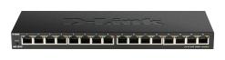 0000148437 D-LINK SWITCH 16 PORTE GIGABIT UNMANAGED