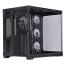 0000148551 ITEK CASE DARK CAVE CURVED, GAMING TOWER, ATX, 4X12CM ARGB FAN, 2XUSB3, TYPE-C, CURVED TEMP GLASS S
