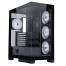 0000148877 ITEK CASE SHOWBUI 45B - GAMING TOWER, ATX, 4X12CM ARGB FAN, 2XUSB3, TYPE-C, SIDE FRONT PANEL TE