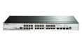 0000148902 D-LINK SWITCH 28 PORTE GIGABIT 10/100/1000MBPS POE STACKABLE SMART MANAGED
