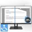 0000149259 MSI MONITOR 23.8 LED IPS 16:9 FHD 1MS 100Hz, DP/HDMI, PIVOT, MULTIMEDIALE