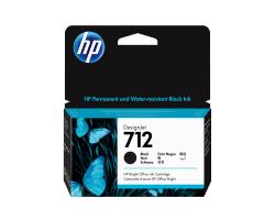 Consumables - Cartridges 0000018322 HP 712 38-ML BLACK DESIGNJET INK CARTRIDGE