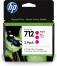 0000018496 HP 712 3PACK 29-ML MAGENTA DESIGNJET INK CARTRIDGE