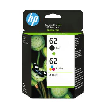 0000020443 HP 62 INK CARTRIDGE COMBO 2-PACK