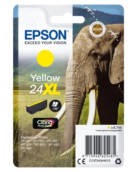 0000083033 CARTUCCIA CLARIA PHOTO HD24XL ELEFANTE 87ML GIALLO