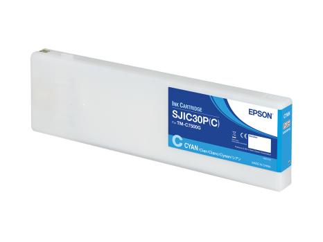 0000084765 SJIC30P(C) INK CARTRIDGE CYAN COLORWORKS C7500G